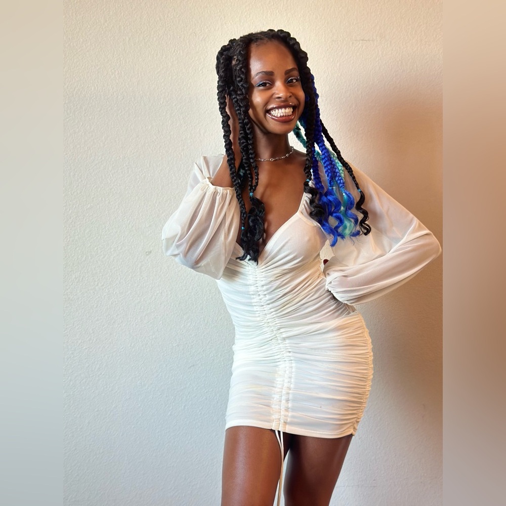 White Mini Dress